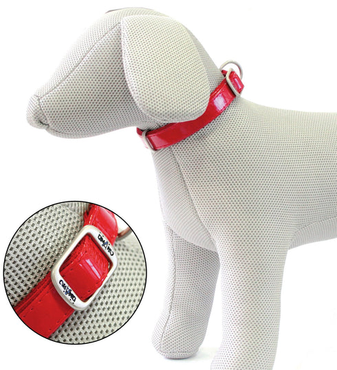 Zgarda Glossy 20 CM Reglabila Rosu